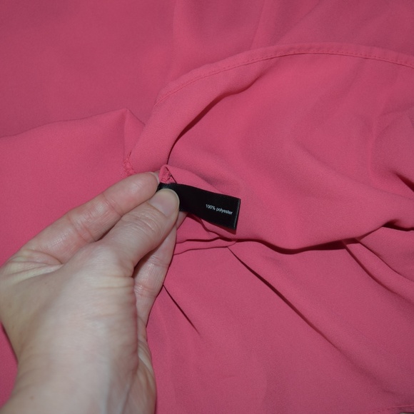 The Limited Blouse Peplum Ruffle - Size M - Pink - Picture 5 of 9